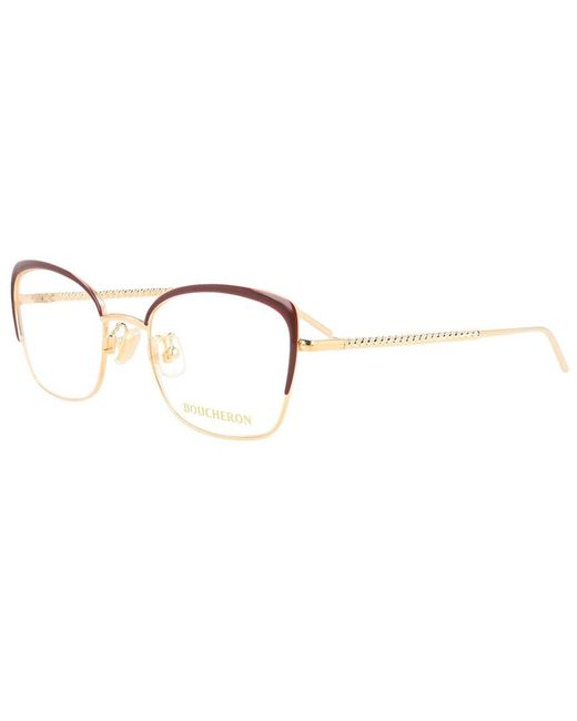 Boucheron White Bc0098O 53Mm Optical Frames