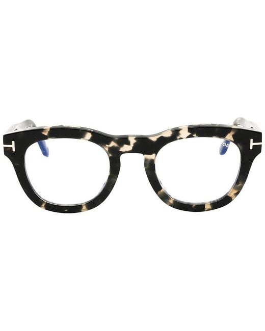 Tom Ford Black 49Mm Light-Blocking Optical Frames for men