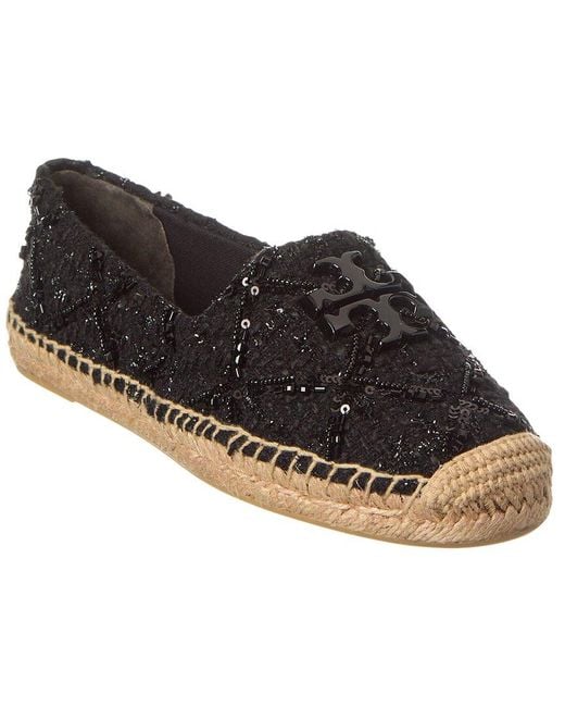 Tory Burch Black Everly Espadrille