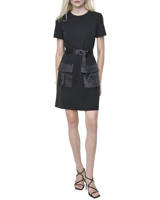DKNY Black Sheath Dress