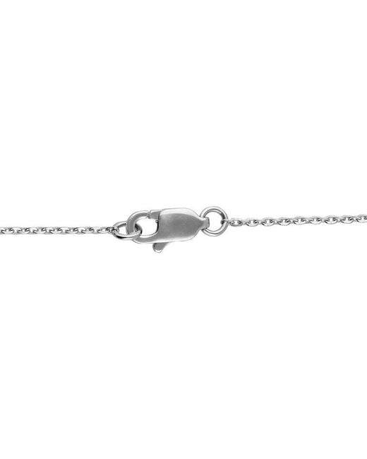 Lab Grown Diamonds Metallic 14K 1.00 Ct. Tw. Lab-Grown Diamond Station Necklace
