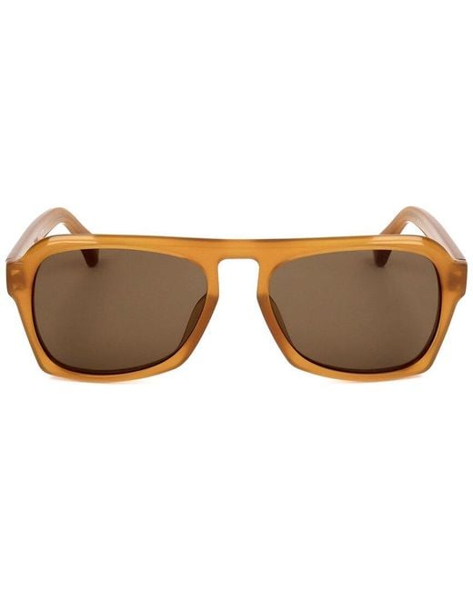 Linda Farrow Brown Dries Van Noten By Linda Farrow Dvn39 55Mm Sunglasses