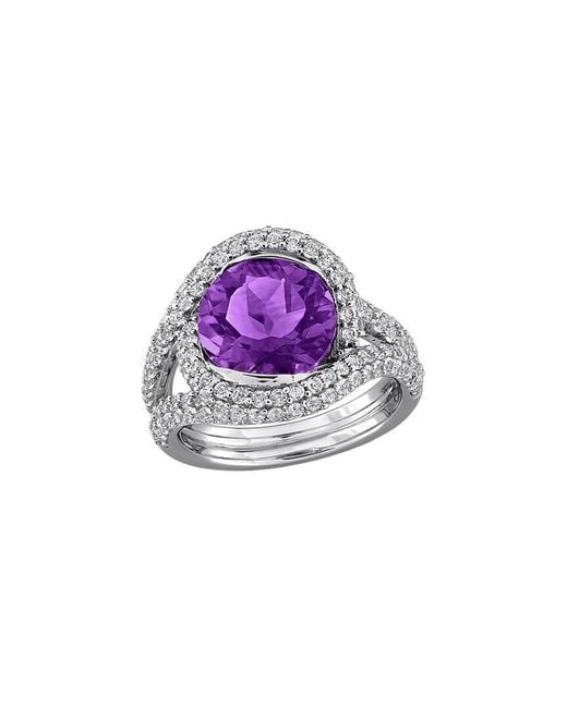 Rina Limor Purple 4.44 Ct. Tw. Gemstone Ring