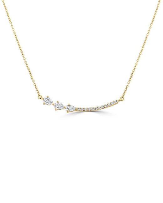 Sabrina Designs Metallic 14K 0.60 Ct. Tw. Diamond Pendant