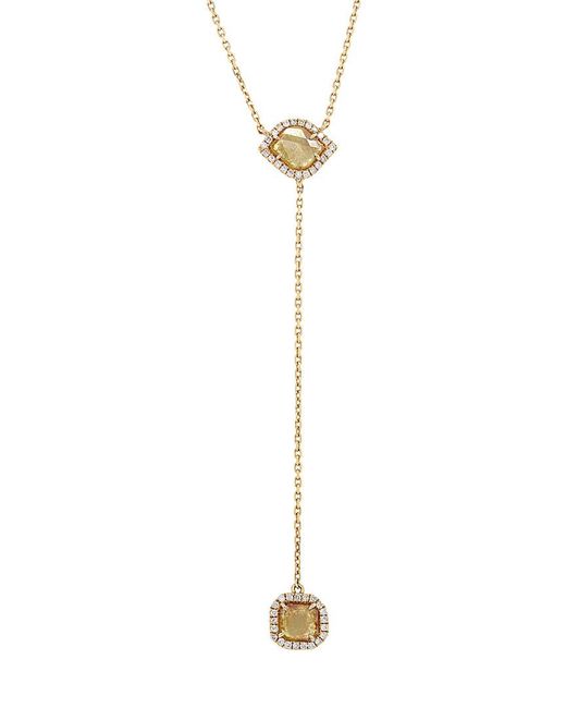 Diana M White Fine Jewelry 18k 0.85 Ct. Tw. Diamond Necklace