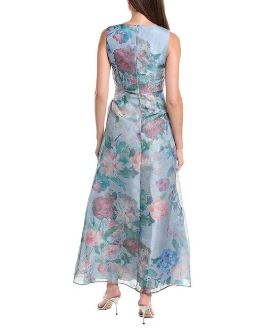 Kay Unger Blue Merida Gown