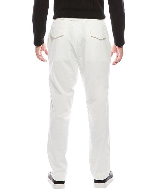 Officine Generale Black Officine Generale Owen Corduroy Pant for men