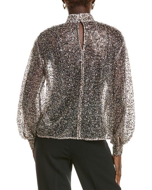 Reiss Gray Sienna Top