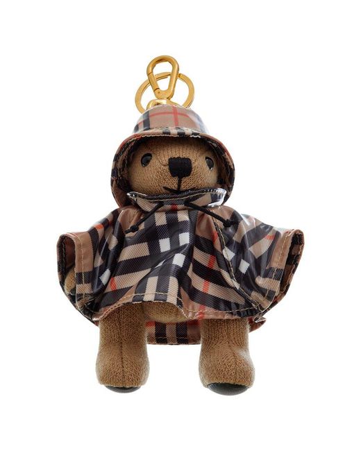 Burberry Metallic Thomas Bear Wool & Cashmere-Blend Charm