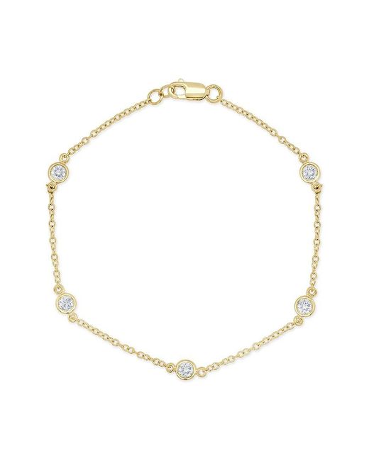 Sabrina Designs Metallic 14k 0.52 Ct. Tw. Diamond Bracelet