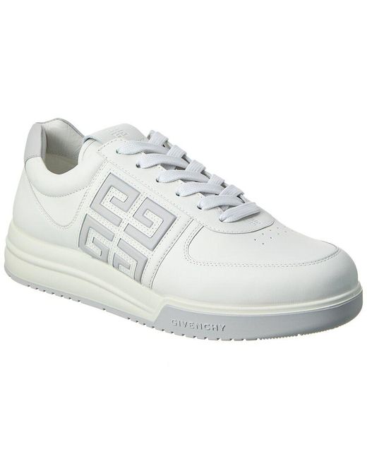 Givenchy White G4 Low Leather Sneaker for men