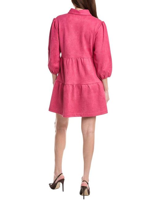 FLORA BEA NYC Pink Ford Mini Dress