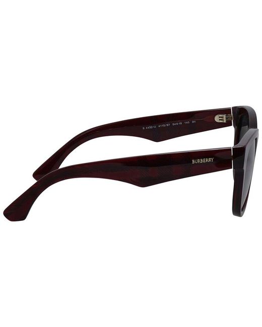 Burberry Black 4432U 54Mm Sunglasses