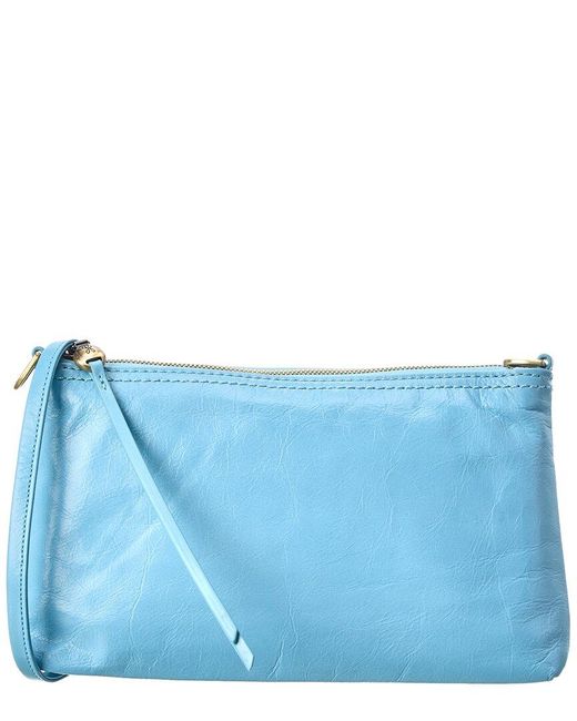 Hobo International Darcy Small Leather Crossbody in Blue | Lyst