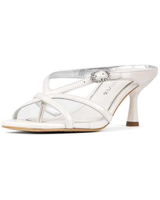 Donald J Pliner White Remixx Mesh Sandal