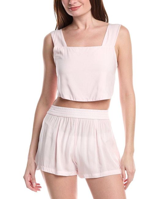 PQ Swim Pink Blair Top