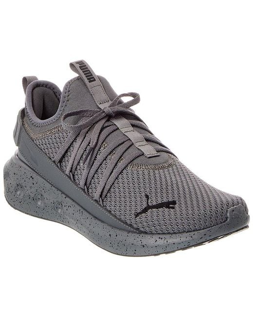 PUMA Gray Softride Carson Fresh Speckle Sneaker for men