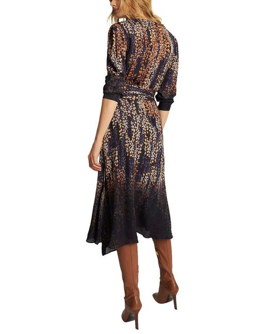Reiss Synthetic Esther Coco Moon Midi 