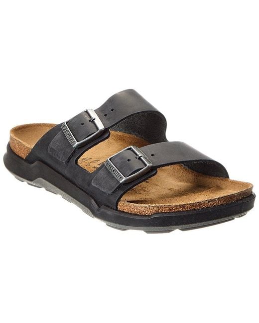 Birkenstock Brown Arizona Ct Leather Sandal for men