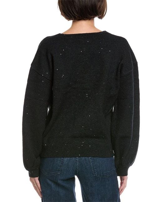 Fate Black Mixed Media Cardigan