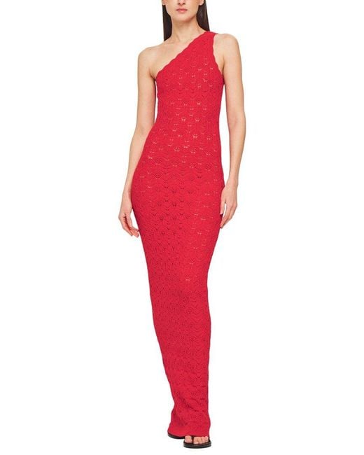 Ronny Kobo Red Zelda Knit Dress