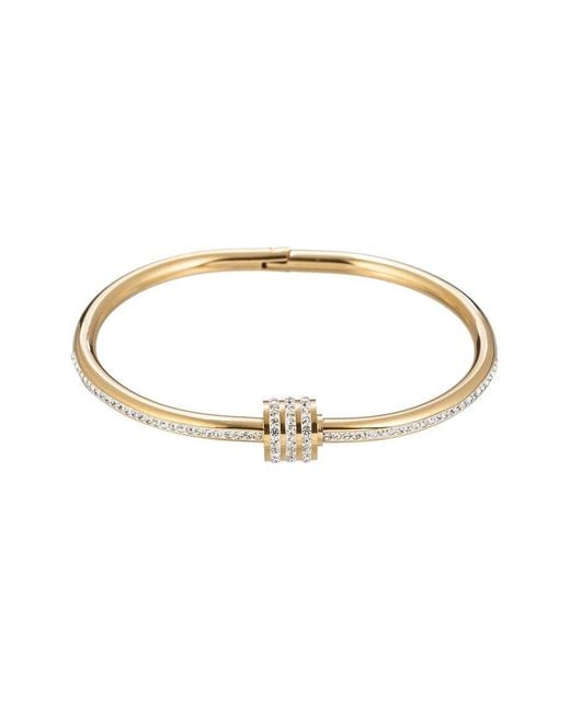 Eye Candy LA Metallic The Luxe Collection Titanium Cz Sophie Cuff Bracelet