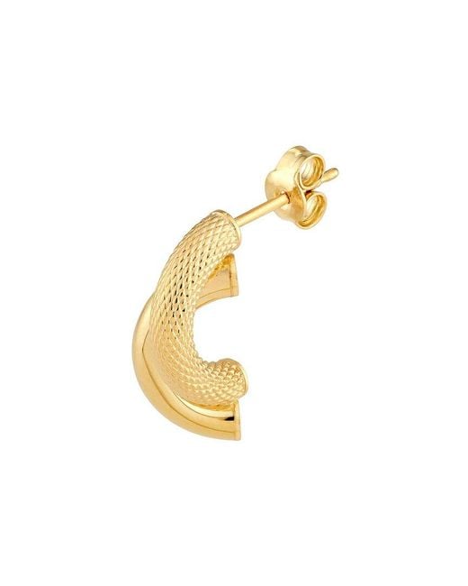 HAWLEY ST Metallic 14K Stud Earrings