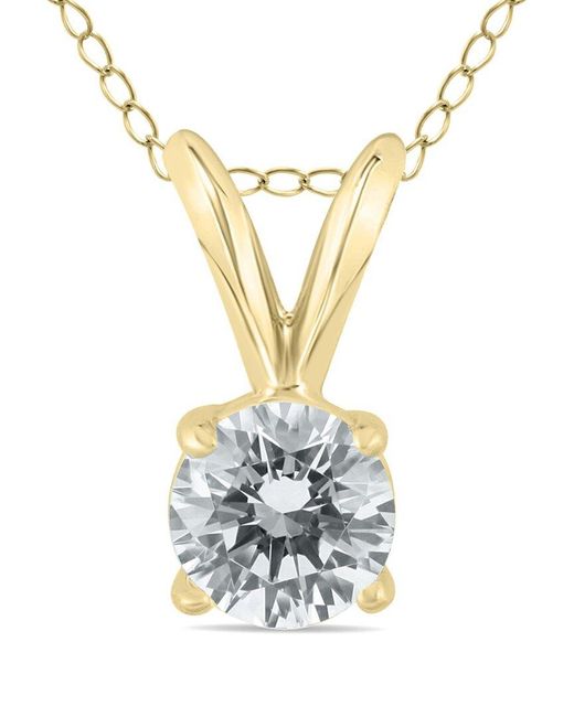 True Diamond Metallic 14k 0.46 Ct. Tw. Diamond Necklace