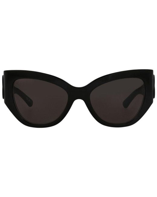 Balenciaga Black 55Mm Sunglasses