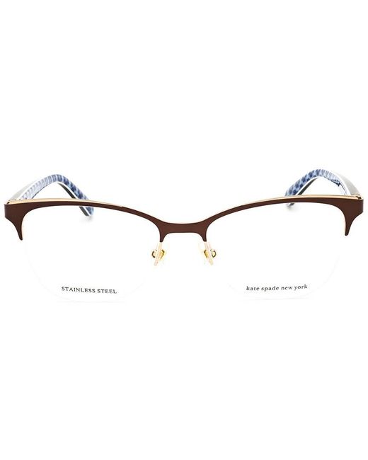Kate Spade White Brieana 52Mm Optical Frames