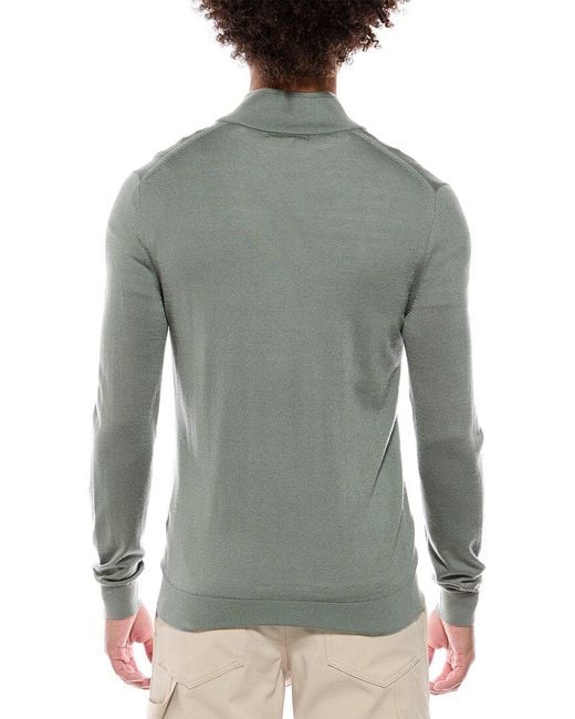 Reiss Gray Blackhaller Funnel Wool-Blend Sweater for men