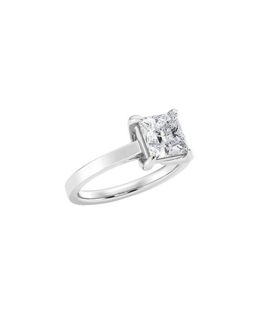 Lab Grown Diamonds White 14K 2.00 Ct. Tw. Lab-Grown Diamond Solitaire Engagement Ring