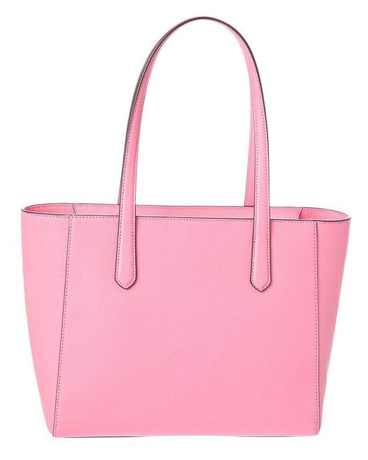 Kate Spade Pink Staci Medium Leather Tote