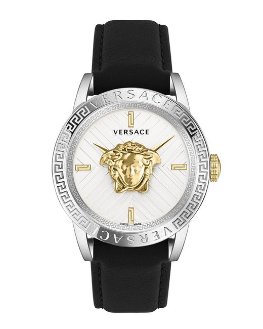 Versace Black V-code Watch for men