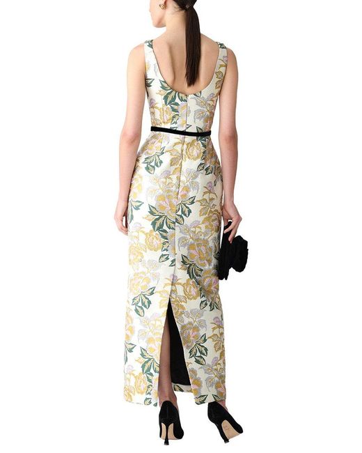 Carolina Herrera Metallic Gown