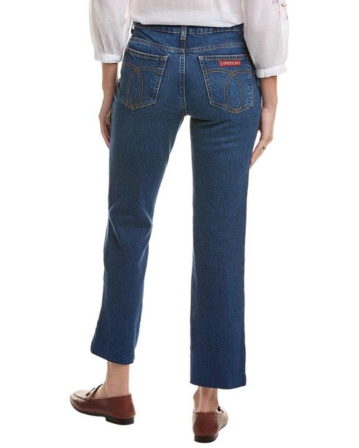 Johnny Was Blue Sancere Straight Leg Jean