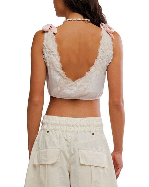 Free People Gray Its Romantic Bra