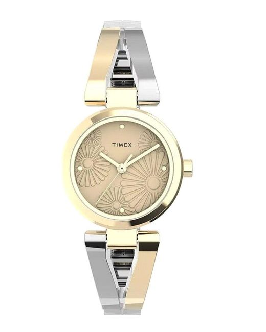 Timex White Bangles Watch