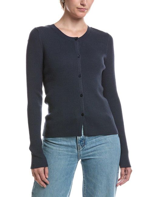 Splendid Blue Jette Ribbed Top