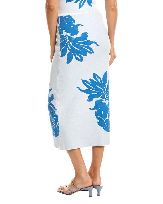 Fate Blue Maxi Skirt