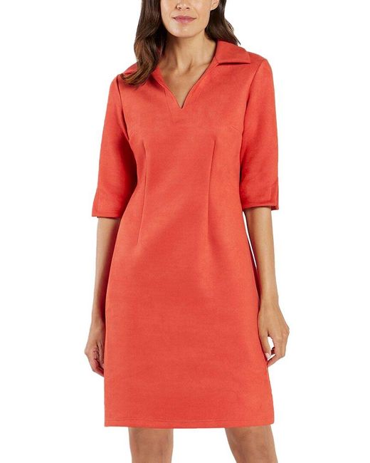 Jude Connally Red Michelle Shirt Dress