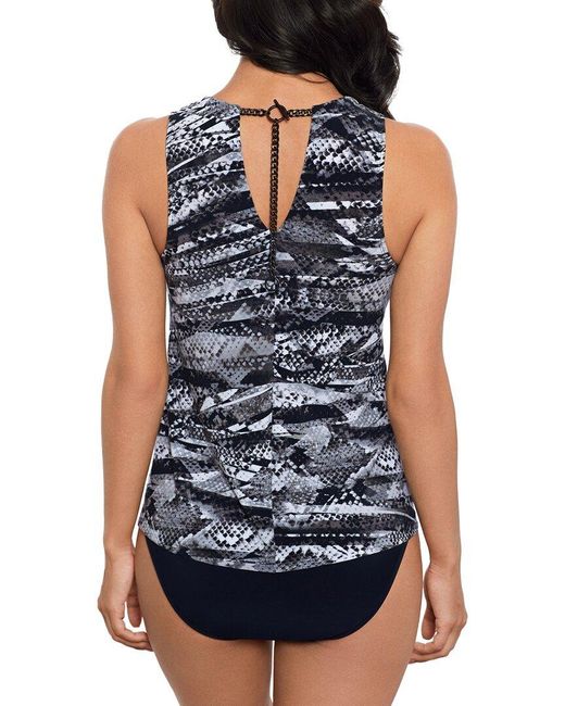 Magicsuitr Blue Chanae Tankini