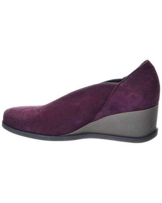 Arche Purple Okobha Leather Pump