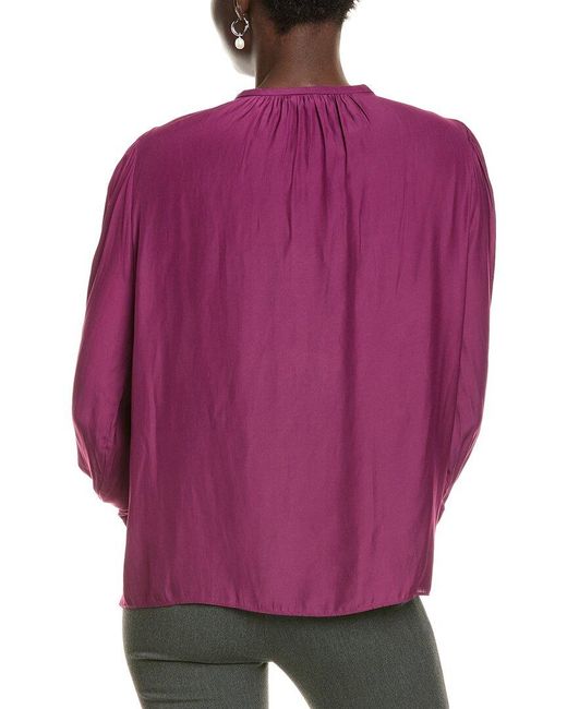 Ramy Brook Purple Walter Blouse