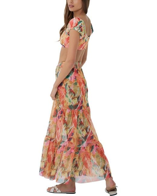 Hutch White Suvi Coverup Skirt