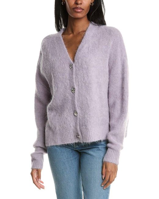 MASSIMO ALBA 売れ筋商品|||マッシモ アルバ カーディガン アウター レディース Cardigans Purple MASSIMO ALBA マッシモ アルバ カーディガン アウター