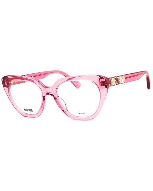 Moschino Pink Mos628 51Mm Optical Frames