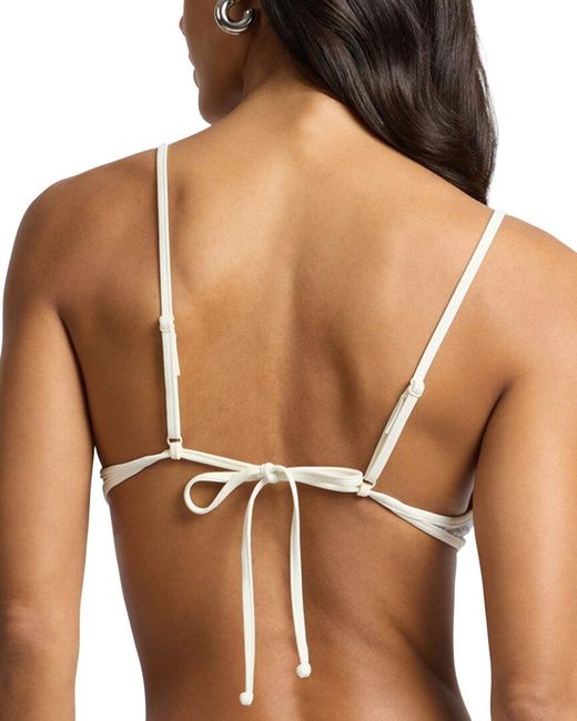 Onia Blue Aimee Bikini Top