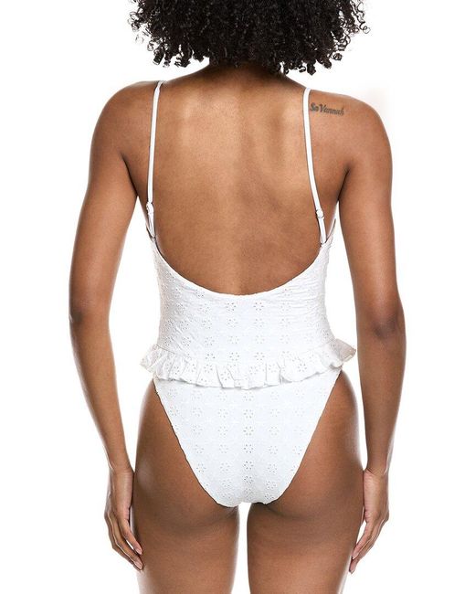 Amanda Uprichard White Dove One-Piece