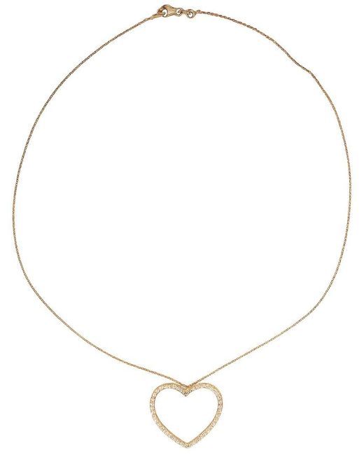 Prince Diamond & Jewelry Natural 14K 0.52 Ct. Tw. Lab-Grown Diamond Heart Pendant